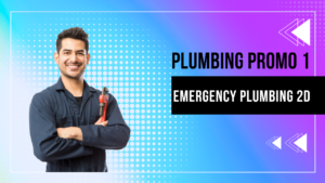 Plumbing Emergency 2d promotional video